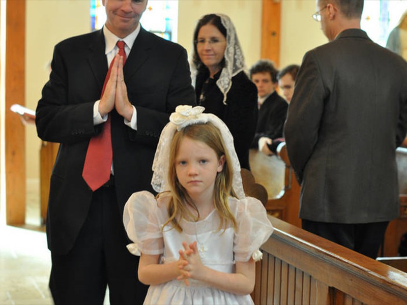  Adeline's 1st Communion
